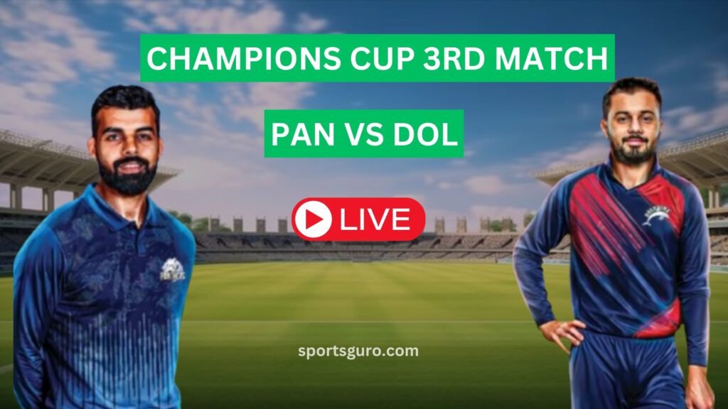 CHAMPIONS CUP 3RD MATCH LIVE STREAMING
