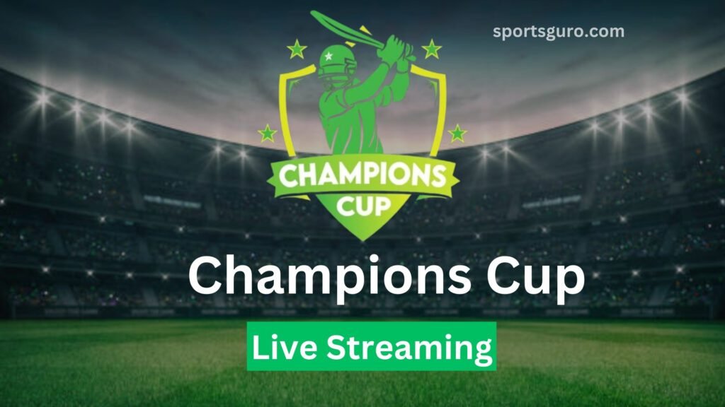 Live Streaming of Pakistan Champions Cup