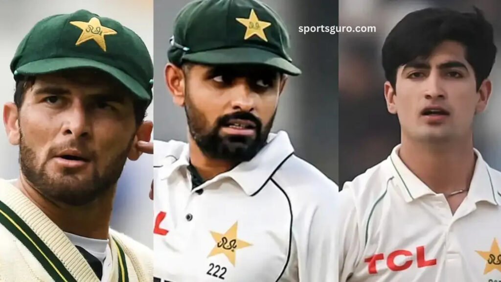 2nd test Eng vs Pak Babar Azam, Naseem Shah and Shaheen Afridi Dropped