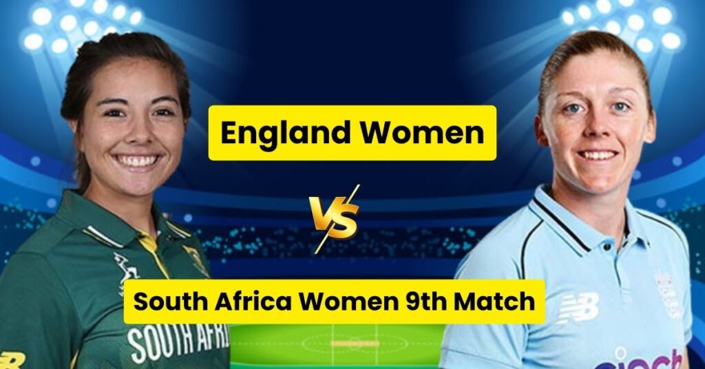 ICC Women’s T20 World Cup 2024, 9th Match England Women vs South Africa Women