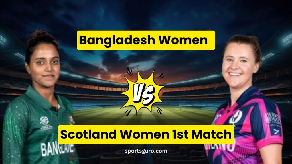 Women's T20 World Cup BAN Womens vs SCO Womens