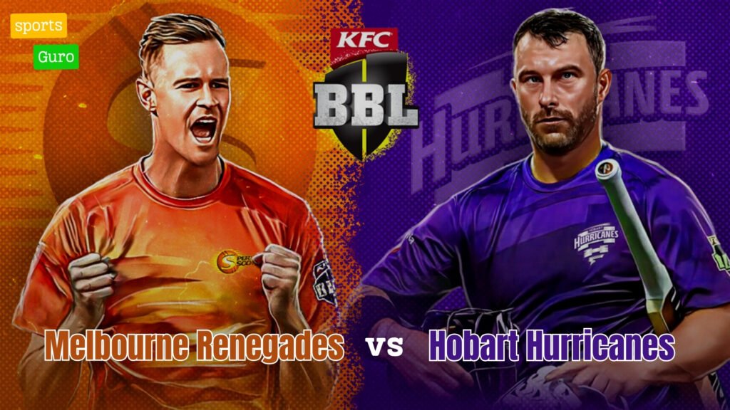 5th match of BBL 2024-25 Melbourne Renegades vs Hobart Hurricanes