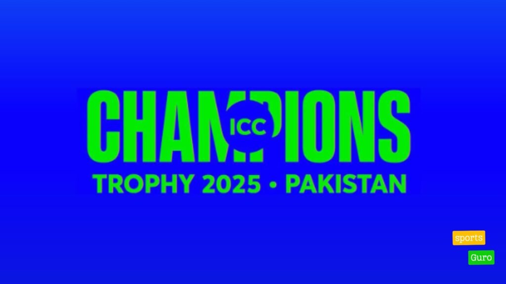 Champions Trophy 2025 New visual identity