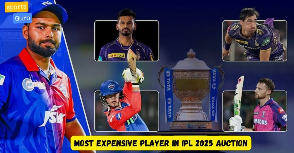 Most Expensive Player in IPL 2025 Auction
