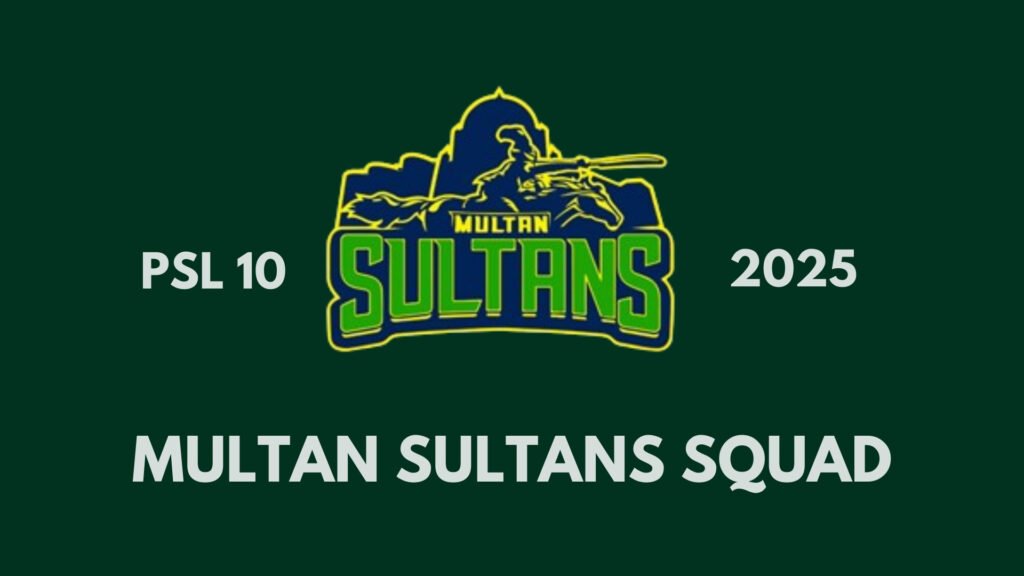 Multan Sultans Squad for PSL 10