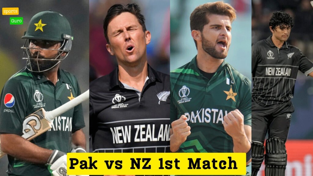 Pakistan vs New Zealand 1st Match